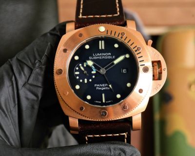 Perfect Replica Panerai Submersible Hand-Wound Mechanical Movement Watch